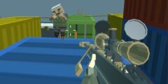 Shooting Blocky Combat Swat GunGame Survival